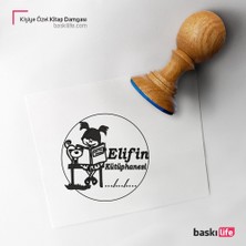 Baskı Life Kişiye Özel Kitap Damgası Kitap Mührü Kaşe Kitap Mühür Özel Damga 42