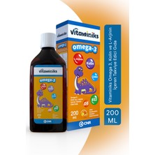 Vitaminiks L'arjinin, Kolin, Magnezyum Çinko İçeren Balik Yağı 200 ml