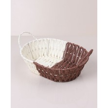 Beta Moda Hub Hasırlı Ekmek Sepeti Oval ROYALEKS-8803