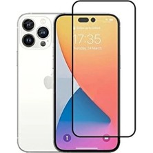 Beta Moda Hub Iphone 14 Pro Uyumlu 9d Tam Kaplayan Parmak Izi Bırakmayan Ekran Koruyucu Film