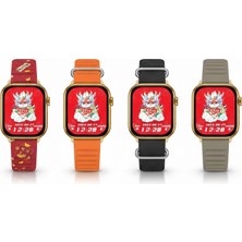 Yollayenilensin Gw9 Max Akıllı Saat 49MM 2.0" Özel Seri Çin Yeni Yılı Temalı Ios Android Uyumlu 4 Kordonlu