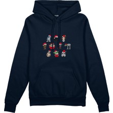 The Lucid Lab Star Wars Christmas Icons Oversize Hoodie - Lacivert