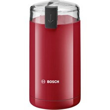 Bosch Kırmızı Kahve Değirmeni ve Öğütücü, Pratik ve Şık Tasarım