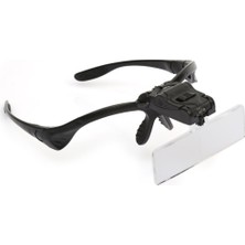 PremiumPort Çok Amaçlı Büyüteçli Gözlük, 2led Işıklı, Ayarlanabilir Büyütme