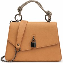 Queen Elizabeth Çapraz Askılı Kadın Çanta Nut Y16716-05