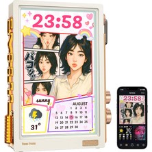 Divoom Times Frame 10.1 Akıllı Kişiselleştirilebilir Dijital Çerçeve, 64GB Beyaz