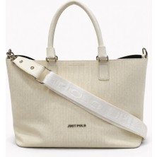 Just Polo Çapraz Askılı Kadın Çanta Beyaz 6057