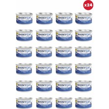 Gimcat Shinycat Jelly (Jöle Içinde) Kitten Tuna (Ton Balığı) Yavru Kediler Için Konserve Kedi Maması 70 GRX24ADET
