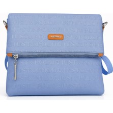 Just Polo Çapraz Askılı Kadın Çanta Mavi Taba 4004