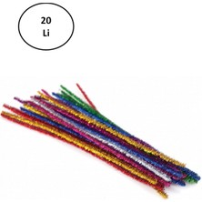 Beta Moda Hub Viva Puti Şönil 30 cm Metalik 20'li