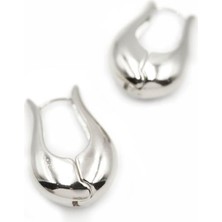 Beta Moda Hub Lale Küpe - Gümüş