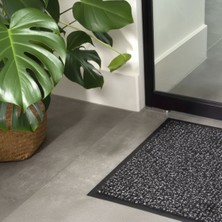 Agkhome Aquila Pc Tabanlı Polipropilen Kapı Önü Temizlik Paspası Gri 80X120 cm