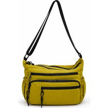 Louisiana Polo Bolsas Çapraz Askılı Kadın Çanta Sarı 1112