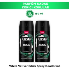 Axe Premium Collection Erkek Deodorant White Vetiver 150 ml X2