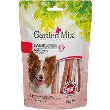 Üreticiniz Garden Mix Kuzulu Sandviç Düşük Yağlı Şekersiz Köpek Ödül Maması 1 Adet 75 gr