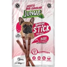 Üreticiniz Jungle Dana Etli Stick Köpek Ödülü 1 Adet 3X10 gr 481348