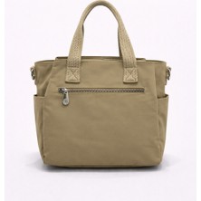 Louisiana Polo Bolsas Çapraz Askılı Kadın Çanta Bej 1101