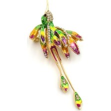 Beta Moda Hub Anka Kuşu Broş - Altın