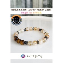 ASTRO STONES Bolluk Kalkanı Sitrin – Kaplan Gözü Doğal Taş Bilekliği
