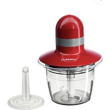 Bosch Pratik ve Güçlü 400 W Kırmızı Doğrayıcı, Hızlı ve Kolay Kullanım