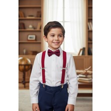 Balgüneş Erkek Çocuk Pantolon Askısı ve Papyon Seti