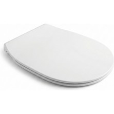 Ideal Standard Consept  – E792001  Thin -Slim Yavaş Kapanan Klozet Kapağı, Beyaz,  Metal Menteşeli,