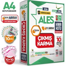 Karakutu Yayınları 2026 ALES Sayısal-Sözel-TM Setli Deneme Paketi Türkiye Geneli 10lu Karma Çözümlü