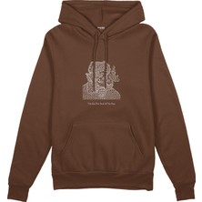The Lucid Lab The Ear, The Skull & The Pipe Oversize Hoodie - Kahverengi