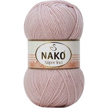 Beta Moda Hub 1 Adet Süper Inci El Örgü Ipi 100 gr Gül Goncası 318