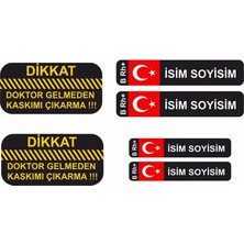 Ermap Kan Grubu Kask Set Sticker Etiket Oto Motor Pc Etiket