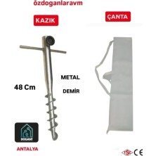 Anadolu Deniz Piknik Balkon Plaj Şemsiye Çanta + Kazık