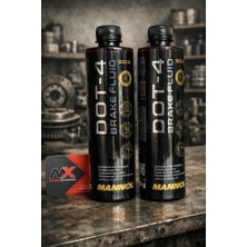 Motorx Dot-4 Sentetik Fren Hidroliği Endüstriyel Kalite, 2li Takım Maksimum Fren Performansı