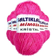 Beta Moda Hub 5 Adet Mimoza Kristal Işıltılı Şal Patik Yelek Ipi 16