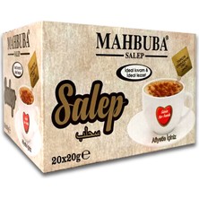 Mahbuba Salep Toz ( Sahlep ) Tarçınlı 20x20gr