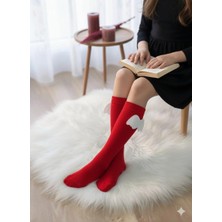 Bigümex Kız Çocuk Melek Kanatlı Dizaltı Çorap 3'lü 1/5 Yaş