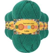 Beta Moda Hub 5 Adet Lüks Patik Ipi Yünü Ördek Başı Yeşili 98325