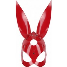 Candy Women Kırmızı Seksi Tavşan Maskesi Aksesuar