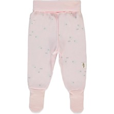 Bebetto Organik Interlok Çoraptolon (Organıc Sleepy Sheepy) Pembe