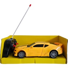 Yıldız Dükkan Uzaktan Kumandalı Robota Dönüşen Oyuncak Araba Şarjlı Işıklı