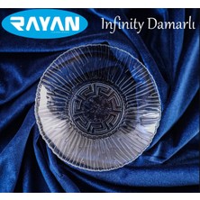 Beta Moda Hub Cam Tabak Güneş Yıldız Gül Model 6'lı ROYALEKS-G-404