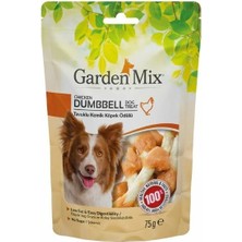 Üreticiniz Garden Mix Tavuklu Kemik Köpek Ödül Maması 1 Adet 75 gr 481348