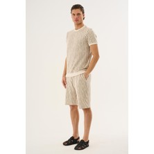 Alexandergardı Çizgili Triko Takım