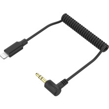 Comica Cvm-D-Mı 3.5mm Trs Lightning Ses Çıkış  Mikrofon Kablosu