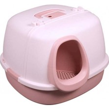 Uzun Giriş Bölmeli, Filtreli, Kürekli Kapalı Kedi Tuvaleti MSP‑105