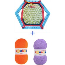 Beta Moda Hub Lifmatik Lif Örme Seti Dokuma Tezgahı ve Lif Ipi S3