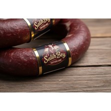 Salih Bey Hakiki Afyon %100 Dana Sucuk 2 kg Acılı