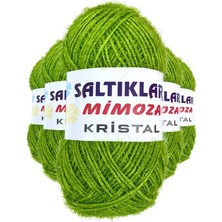 Beta Moda Hub 5 Adet Mimoza Kristal Işıltılı Şal Patik Yelek Ipi 47
