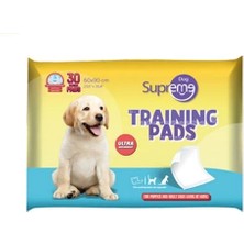 Üreticiniz Supreme Ekstra Emici Polimer Içeren Tuvalet Köpek Eğitim Pedi 30 Adet 481348