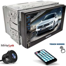 Kamosonic KS-G753 Mirrorlink Bt/usb/sd/aux/fm Kameralı Double Teyp