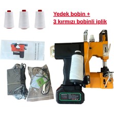 Ames Yuki Çuval Ağzı Dikiş Makinası Şarjlı (2600MA) +3 Iplikli